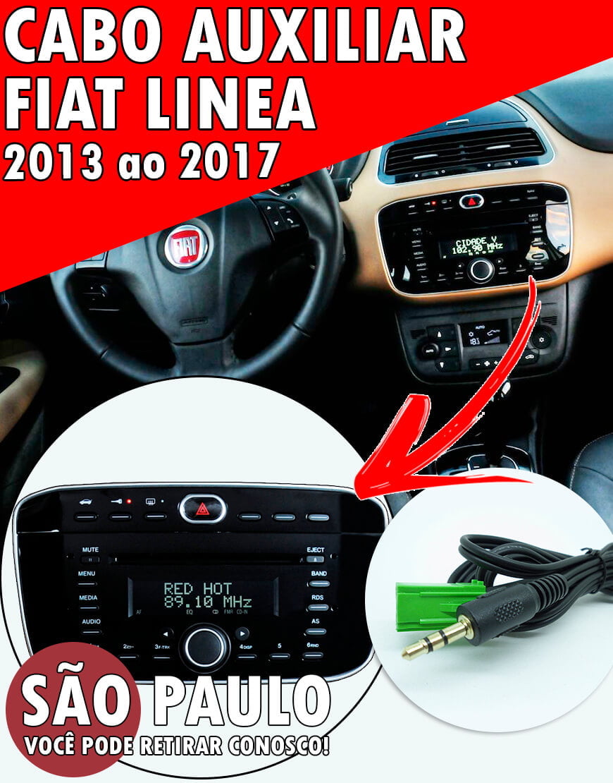 Cabo Auxiliar Fiat Linea 2013 Ao 2017