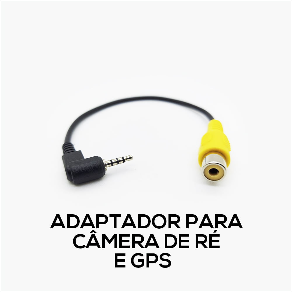 Cabo Adaptador P1 Camera de Ré GPS RCA Fêmea DVD
