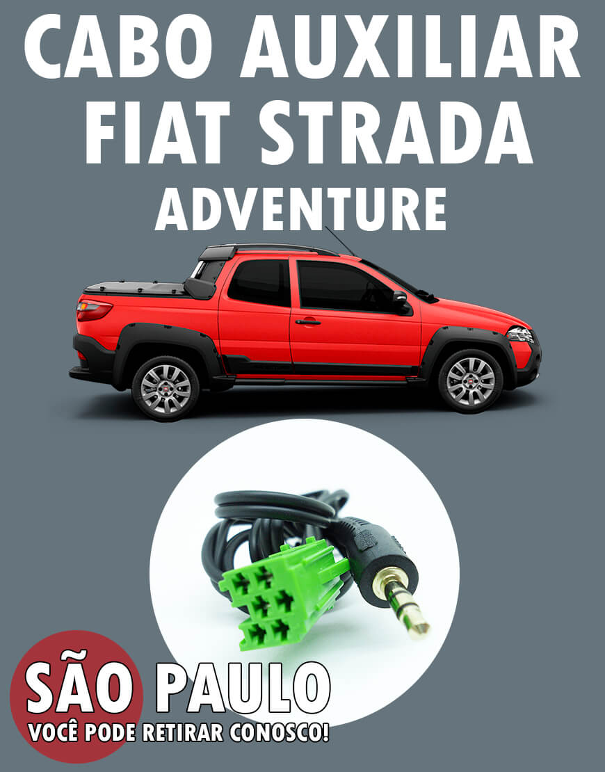 Cabo Auxiliar Fiat Strada Adventure