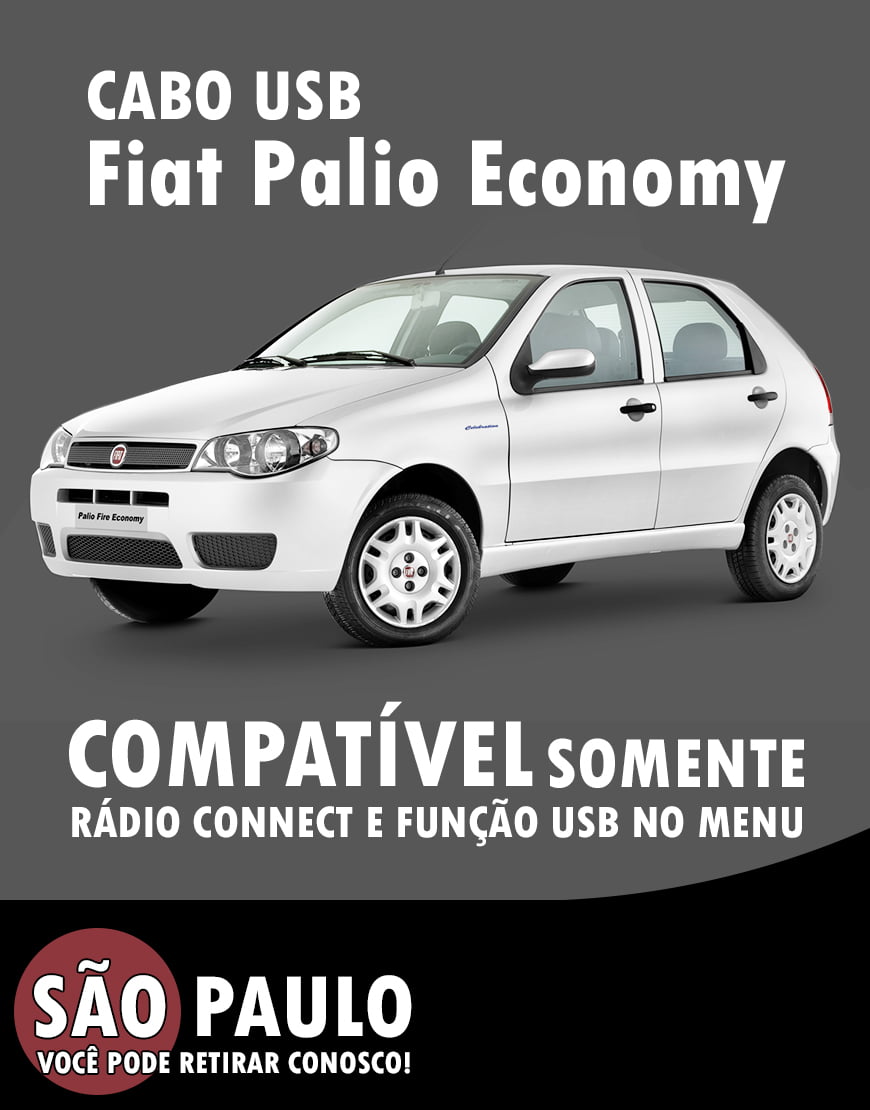 Cabo Usb Para Radio Original Fiat Palio