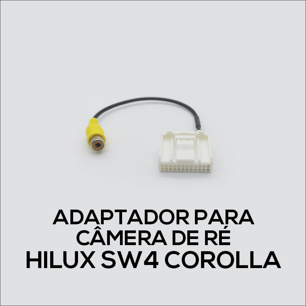 Chicote Para Câmera De Ré Hilux SW4 Corolla