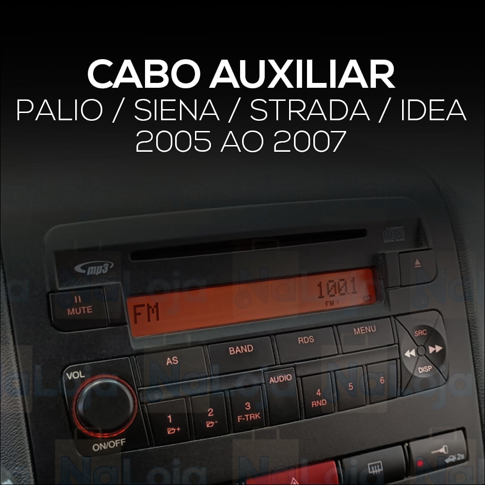 Cabo Auxiliar Palio Siena Strada Idea 2005 ao 2007