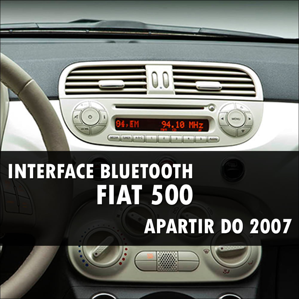 Interface Bluetooth Fiat 500