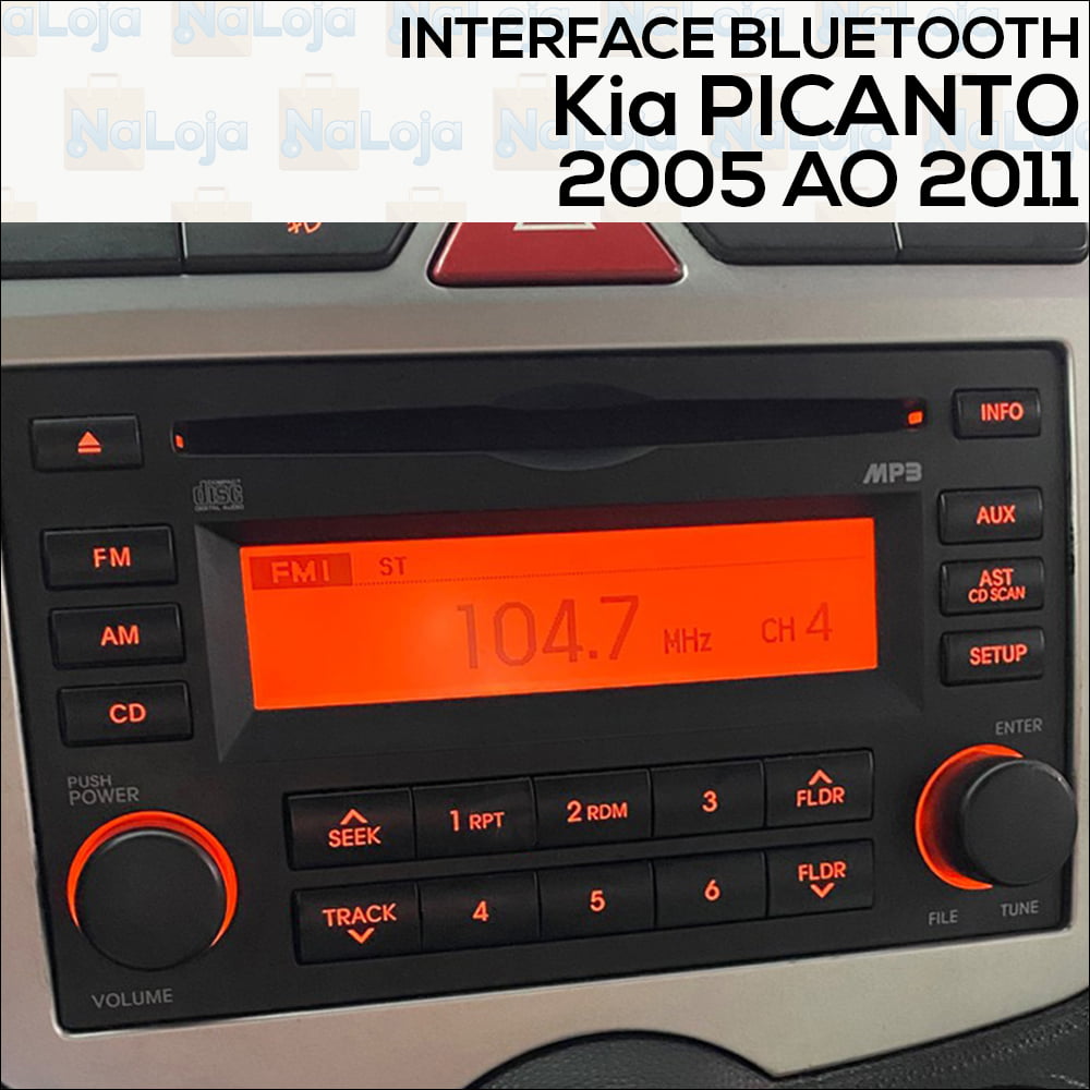 Interface Bluetooth Kia Picanto 2005 ao 2011