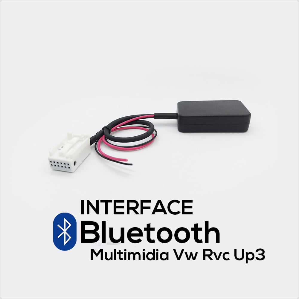 Interface Bluetooth Multimídia Vw Golf Passat Jetta Rvc Up3