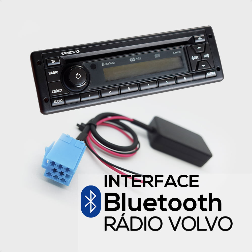 Interface Bluetooth Para Radio Volvo