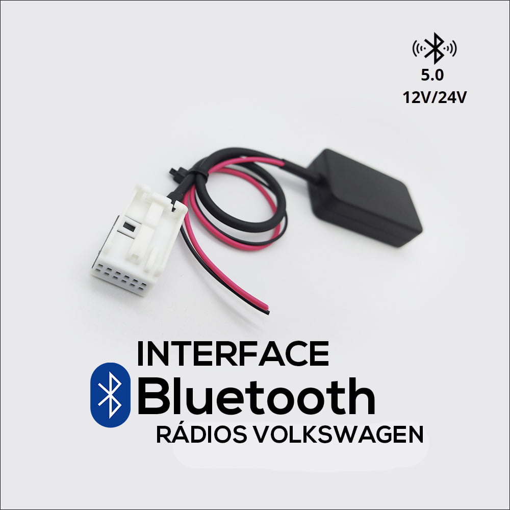 Interface Bluetooth Para Radio Vw Golf Jetta Passat Tiguan