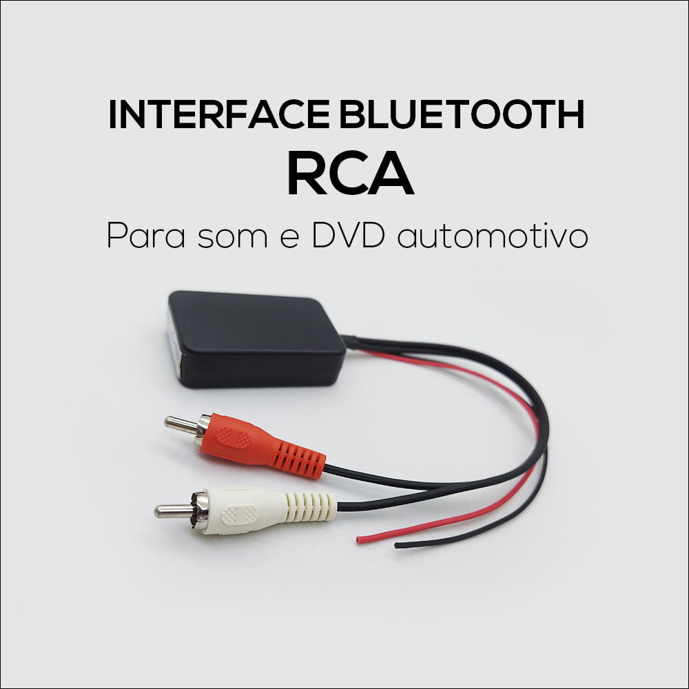 Interface Bluetooth Rca P/ Dvd Automotivo E Som Residencial