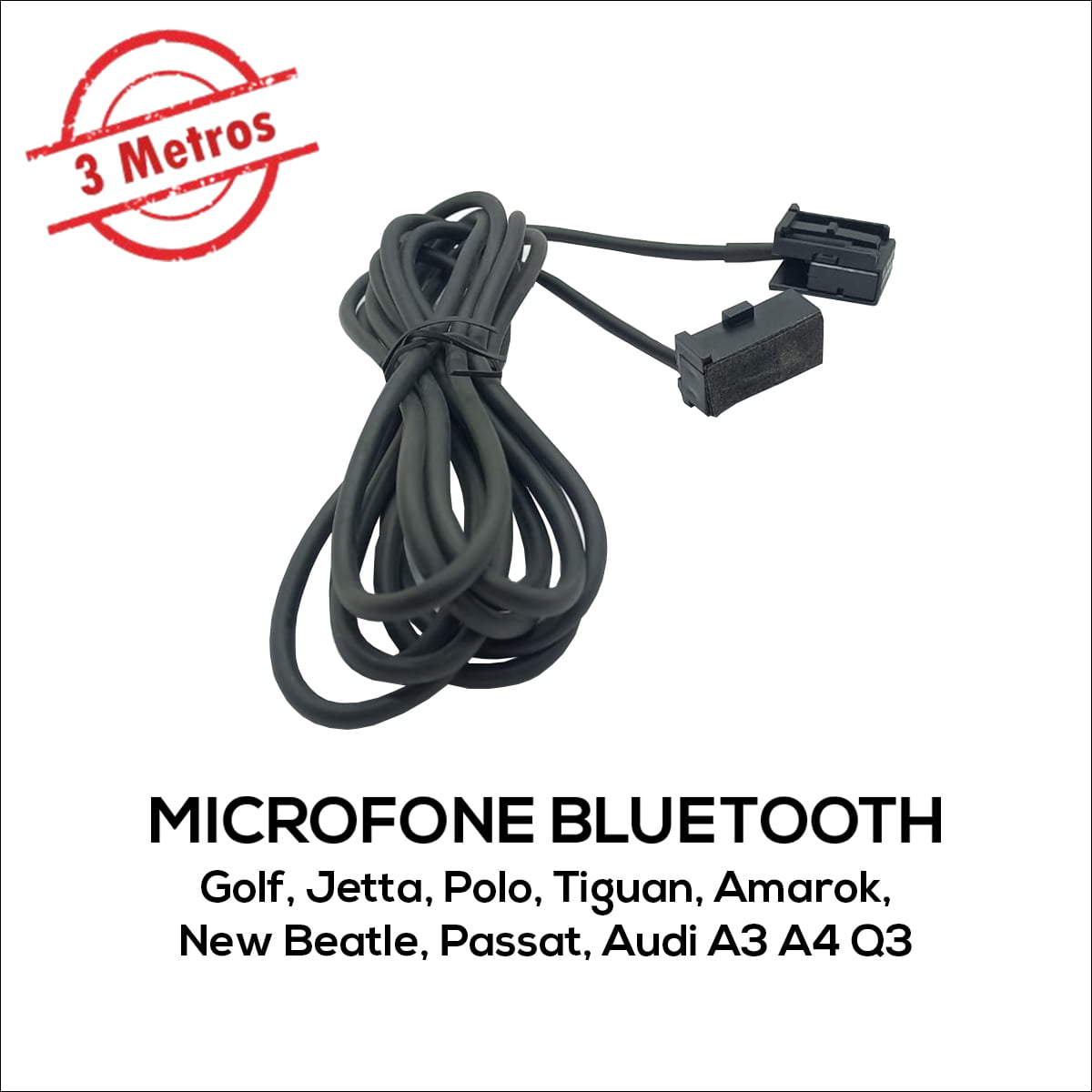 Microfone Bluetooth Rádio Rns 315 Jetta Amarok New Beatle