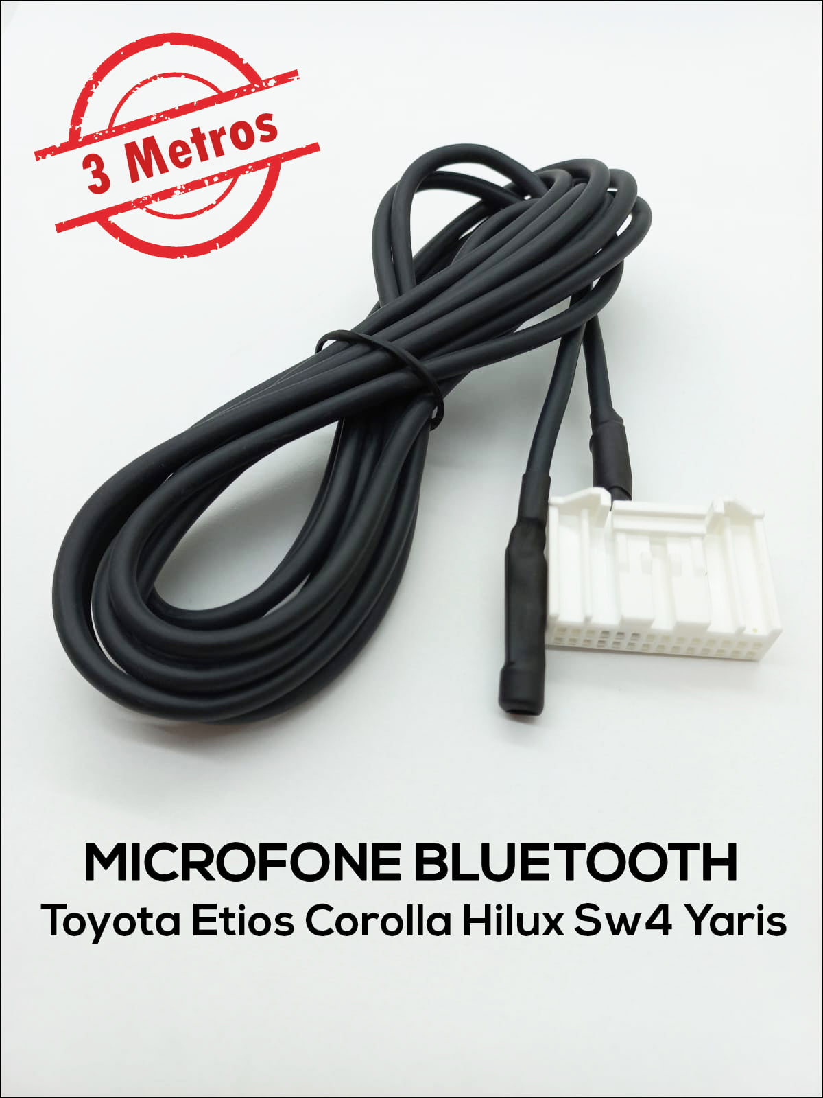 Microfone Bluetooth Toyota Etios Corolla Hilux Sw4 Yaris