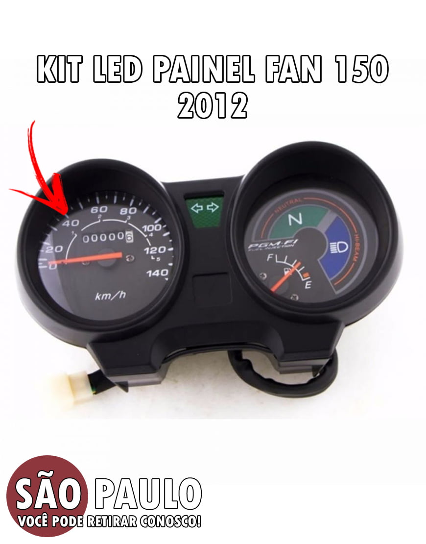 Kit Led Painel Fan 150 2012
