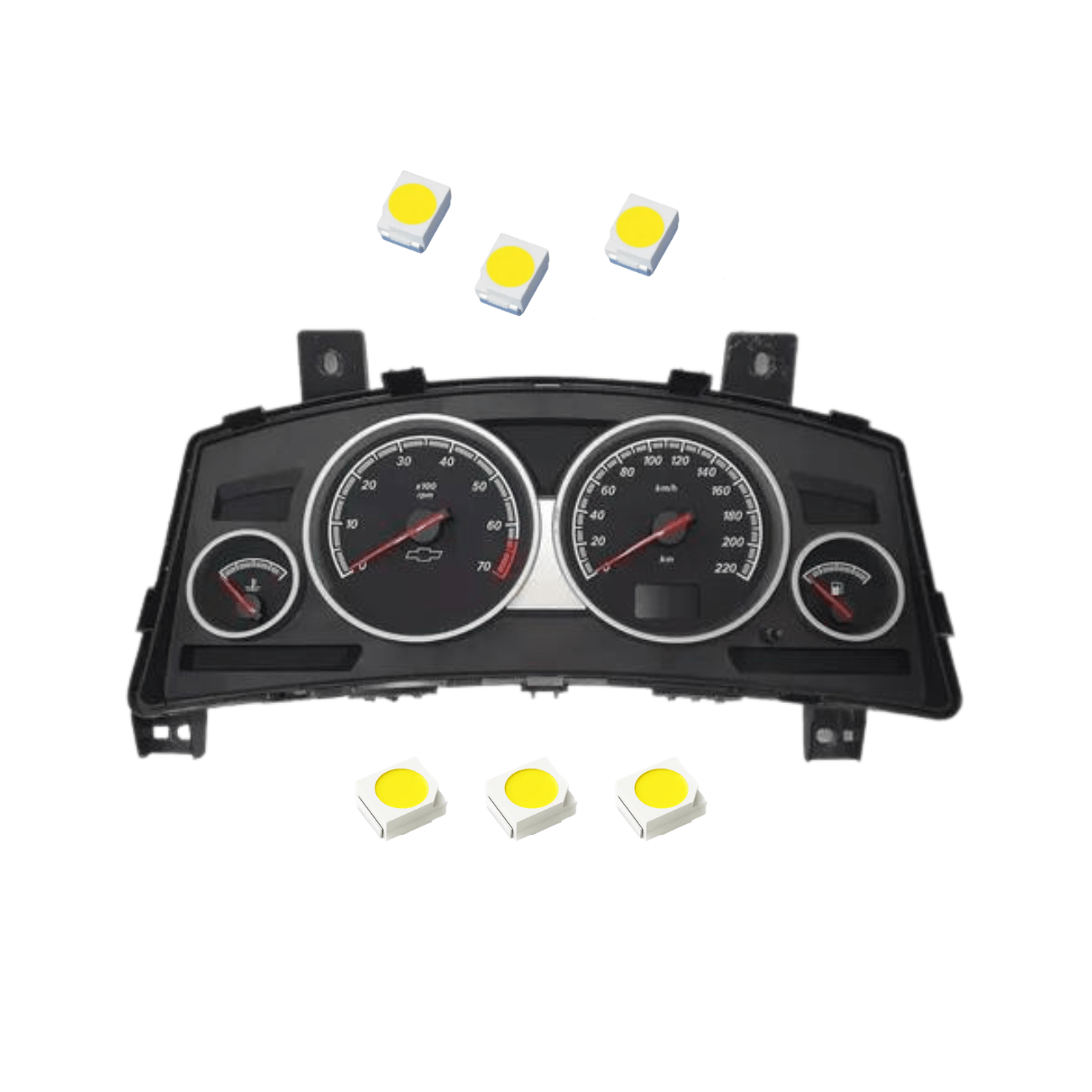 Led SMD Painel Instrumentos Vectra 2006 Ao 2011