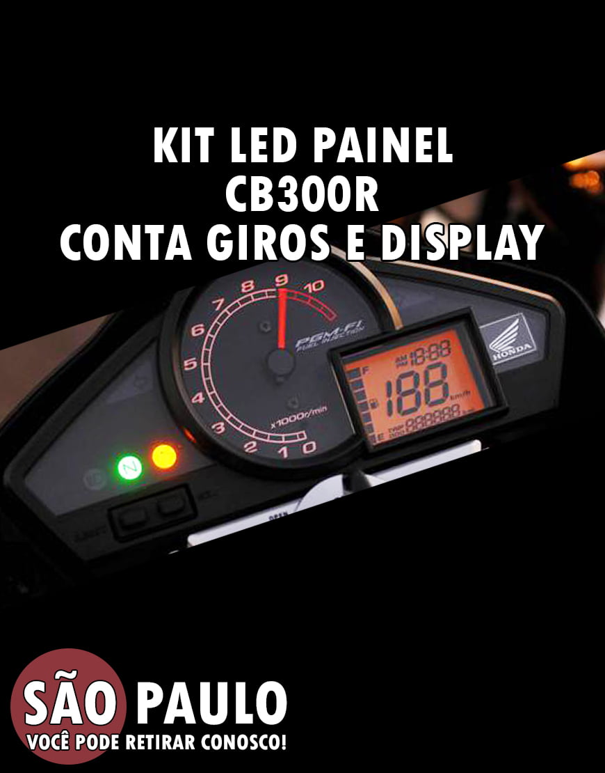 Kit Led Painel Cb300r