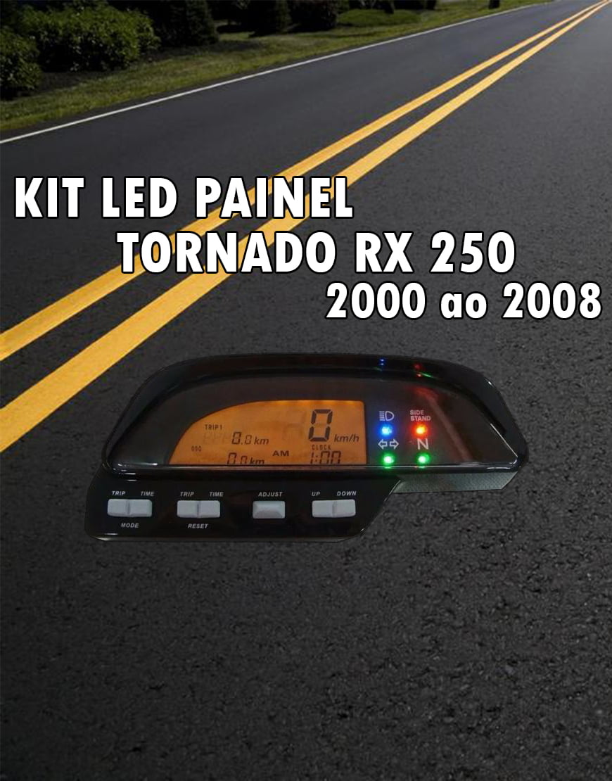 Kit Led Painel Tornado Rx 250 2000 ao 2008