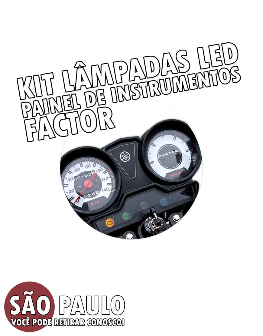 Kit Lampadas LED Painel Factor