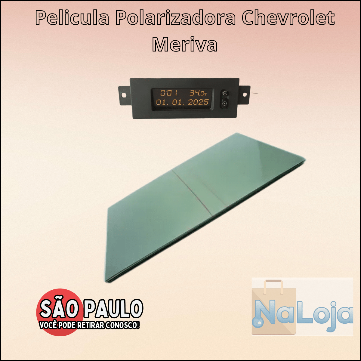 Pelicula Polarizadora Tid Chevrolet Meriva