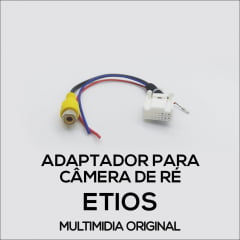 Cabo Adaptador Para Câmera De Ré Etios Multimídia Original