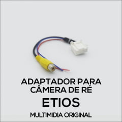 Cabo Adaptador Para Câmera De Ré Etios Multimídia Original