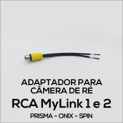 Cabo Adaptador Para Câmera Rca Mylink 1 e 2 Prisma Onix Spin