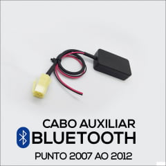 Cabo Auxiliar Bluetooth Fiat Punto 2007 ao 2012