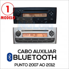 Cabo Auxiliar Bluetooth Fiat Punto 2007 ao 2012