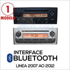 Interface Bluetooth Auxiliar Fiat Linea 2007 ao 2012