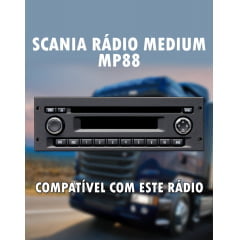 Cabo Auxiliar Do Radio Do Scania