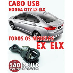Cabo Usb Honda City Ex Exl