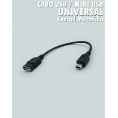 Cabo Usb Mini Usb Central Multimidia Universal