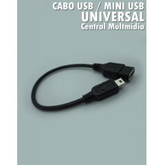 Cabo Usb Mini Usb Central Multimidia Universal