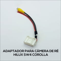 Chicote Para Câmera De Ré Hilux SW4 Corolla