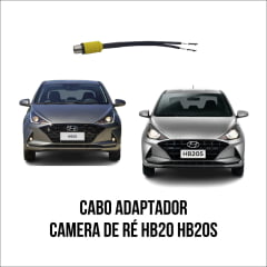 Cabo Adaptador Câmera De Ré Hb20 Hb20s 2021 2022 2023 2024