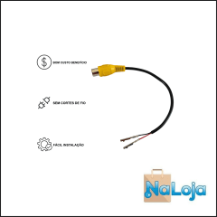 Cabo Para Desbloqueio Câmera De Ré Chevrolet Spin Tracker Cruze