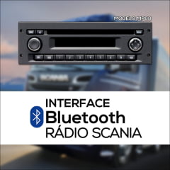 Interface Bluetooth Aux Radio MP88 SCANIA
