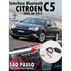 Interface Bluetooth Citroen C5 Radio Rd4