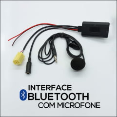 Interface Bluetooth Com Microfone Linha Fiat