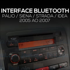 Interface Bluetooth Palio Siena Strada Idea 2005 ao 2007