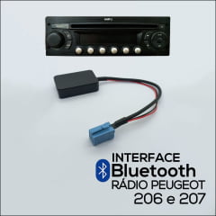 Interface Bluetooth Para Radio Peugeot 206 207