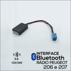Interface Bluetooth Para Radio Peugeot 206 207