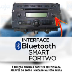 Interface Bluetooth Para Radio Smart Fortwo