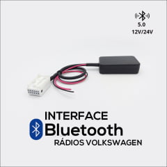 Interface Bluetooth Para Radio Vw Golf Jetta Passat Tiguan