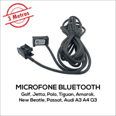 Microfone Bluetooth Rádio Rns 315 Jetta Amarok New Beatle
