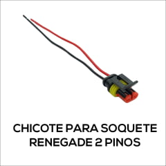 Plug Soquete Conector Drl Jeep Renegade 2015 Ao 2021