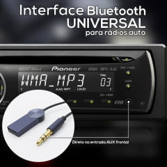 Interface Bluetooth Universal para Rádios Automotivos