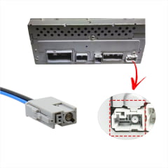 Cabo Plug Conector Antena Femea Honda City New Civic Accord