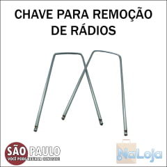 Chave Tirar Radio Automotivo Fiat Ford Renault Peugeot