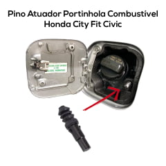 Pino Atuador Portinhola Combustível Honda City Fit Civic