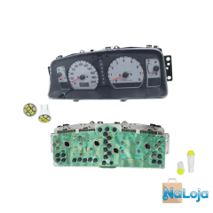 Kit Lâmpadas Painel Instrumentos e AR Pajero Sport L200 2005 Ao 2012 Automática