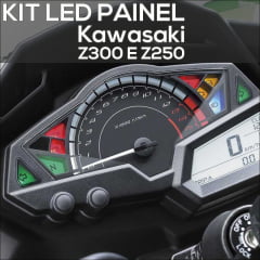 Kit Led Painel Kawasaki Z300 Z250