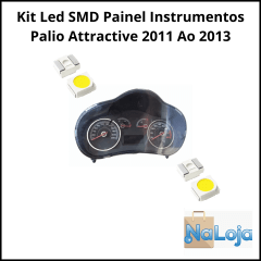 Kit Led Smd Painel De Instrumentos Palio Attractive 2011 Ao 2013